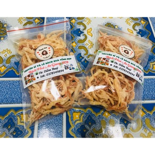 100gr mực xé hấp nước cốt dừa