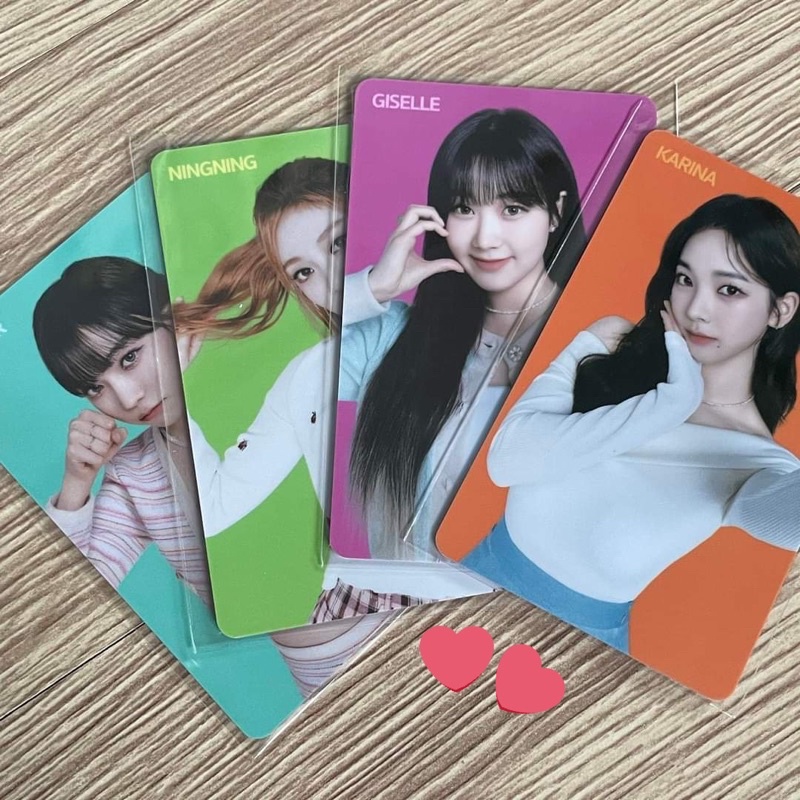 aespa TAMS ZERO Lẻ Mem, Card Nhựa đi bơi