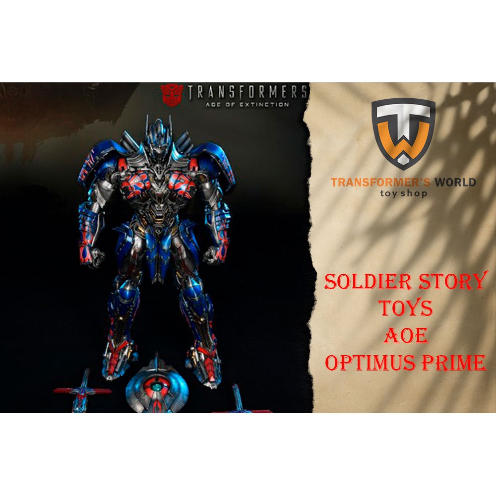 Mô hình cao cấp Soldier Story Toys: Optimus Prime Age of Extinction Diecast Figure Action