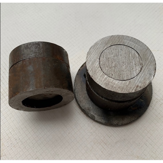 bộ 4 cái bản lề cửa cổng, bản lề cối xoay 360 độ sắt phi 38 45 51(2cái có bi và2 cái không bi) phụ kiện cửa cổng. bản lề