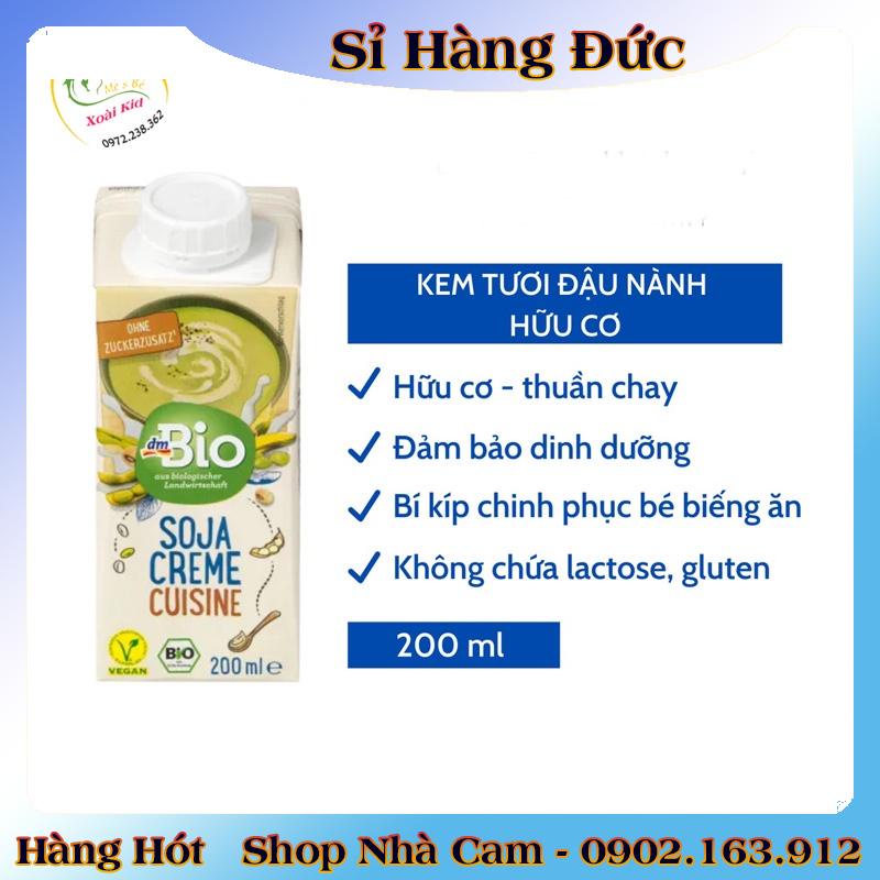[auth] Kem tươi yến mạch hữu cơ DM Bio 200ml nội địa Đức [Hot]