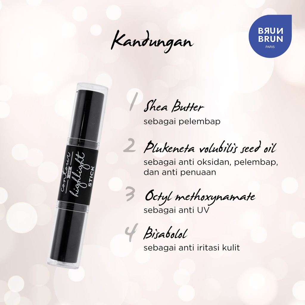 (Hàng Mới Về) Thỏi Kem Bắt Sáng Brunbrun Paris | BigBuy360 - bigbuy360.vn