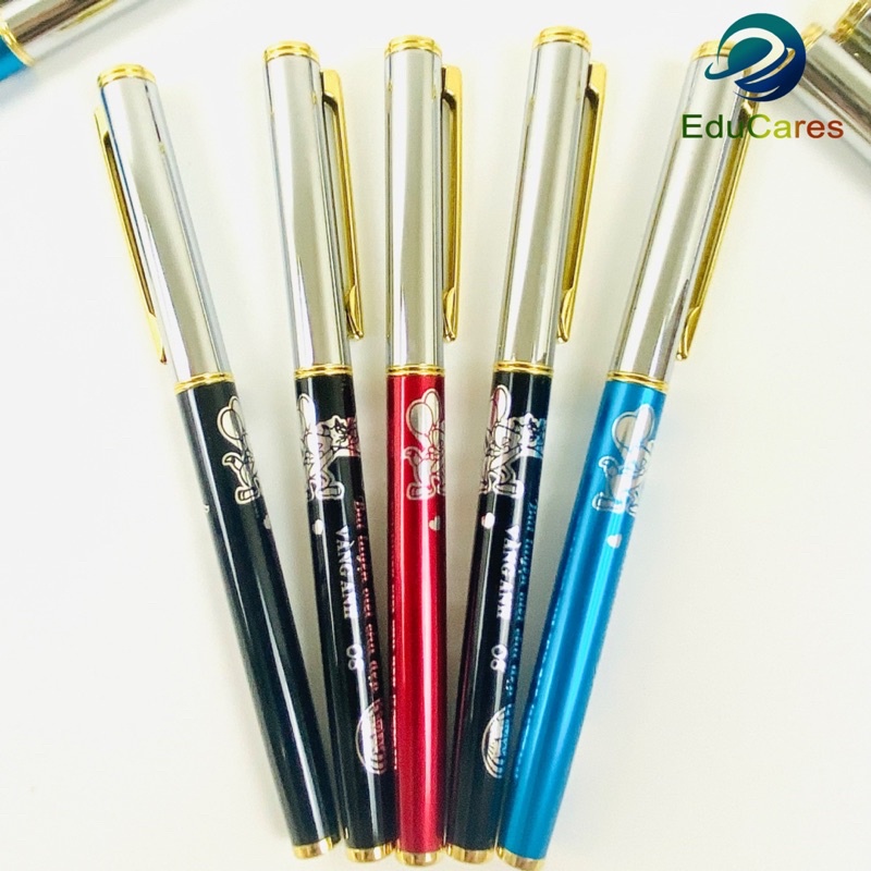 Bút máy nét thanh đậm ngòi mài Vàng Anh 08 - bút luyện viết chữ đẹp êm tay đều nét