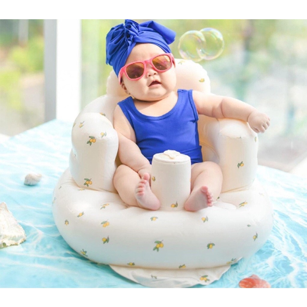 Ghế hơi tập ngồi cho bé cao cấp phong cách Hàn Quốc, phù hợp cho bé từ 4 tháng tuổi