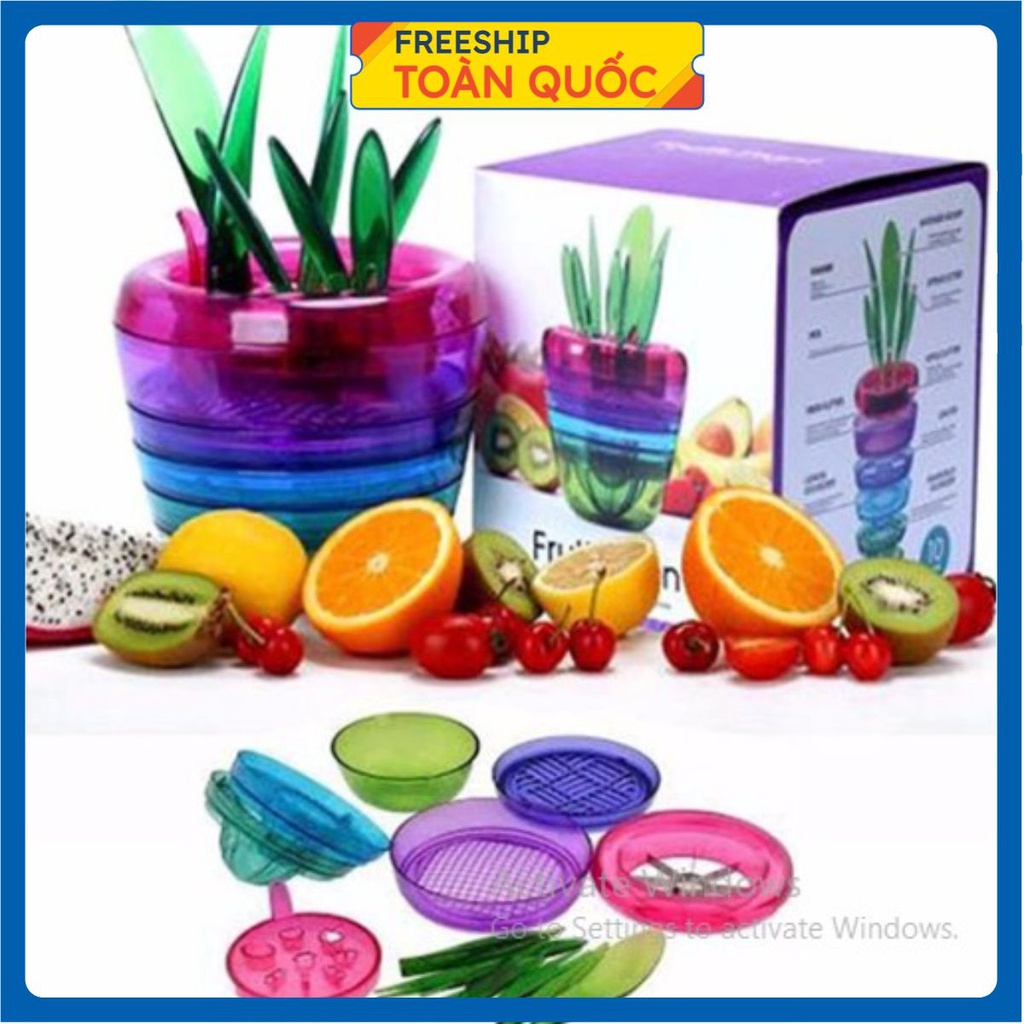 PVN2372 Bộ dụng cụ cắt gọt trái cây 10 chức năng T2 .