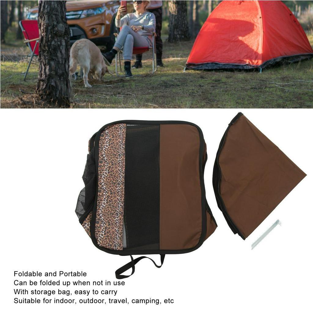 Có thể bán buôn Thú Cưng Lều Có Thể Gập Lại Thoáng Khí Không Gian Lớn Chống Trầy Xước Di Động Vật Nhỏ Playpen Cho Mèo Con Thỏ Vermont055 Hàng giao ngay