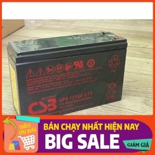 Ắc Quy Khô CSB 12V-6Ah Chính Hãng