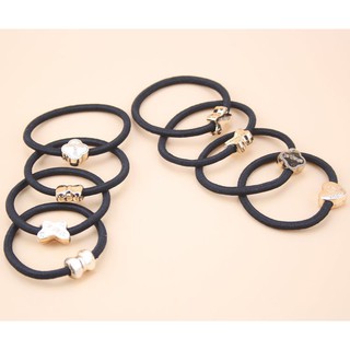 Dây Buộc Tóc Đính Hạt Charm, Thun Cột Tóc Xinh Xắn SC20