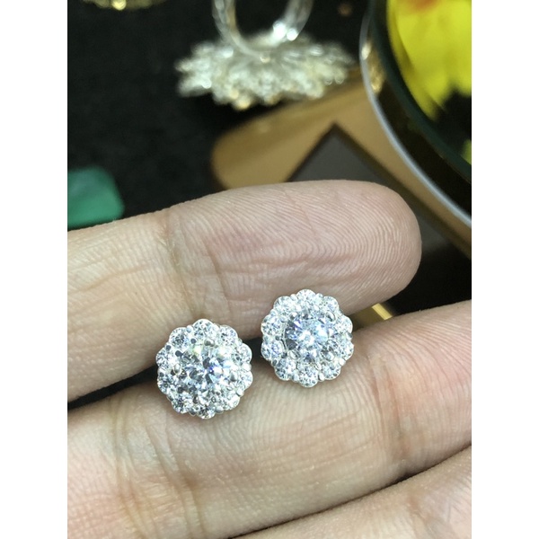 Bông tai bạc ta cao cấp BT05