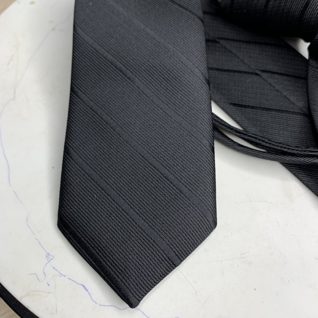 Cavat nam thắt sẵn bản 6cm đen công sở - cà vạt chú rể hàng xuất khẩu GiangPKC cr41