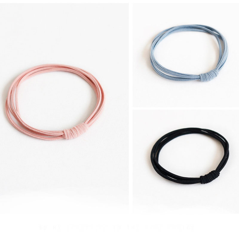 Dây buộc tóc 4 trong 1 co giãn tốt chắc chắn tiện dụng