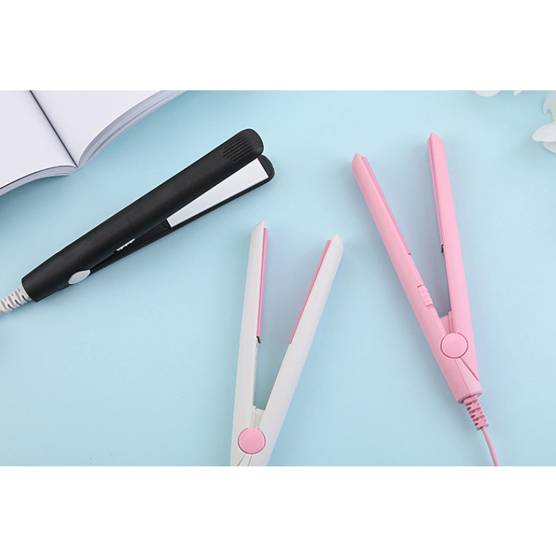 Máy Ép,Duỗi,Là Tóc cầm tay mini - Máy uốn tóc tạo kiểu hình thú nhiều màu