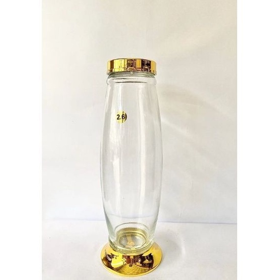 Bình thủy tinh trụ búp 2.6L Phú Hòa
