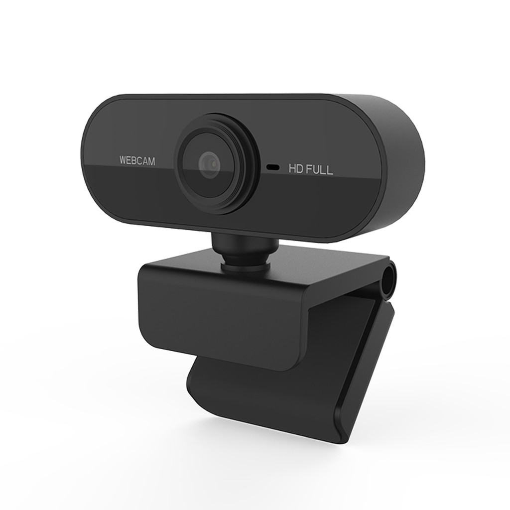 Webcam 1080p Hd Tích Hợp Micro Có Thể Điều Chỉnh 360 Độ Tiện Dụng Cho Máy Tính / Laptop