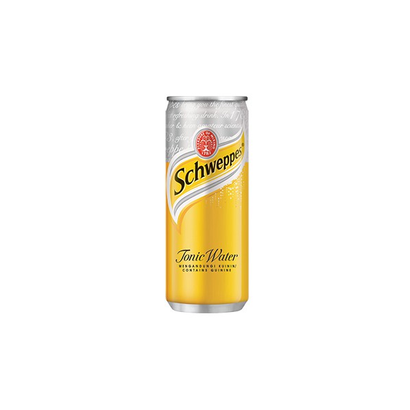 Thùng 24 Lon 330ml nước soda (Tô Níc) tonic Schweppes 330ml