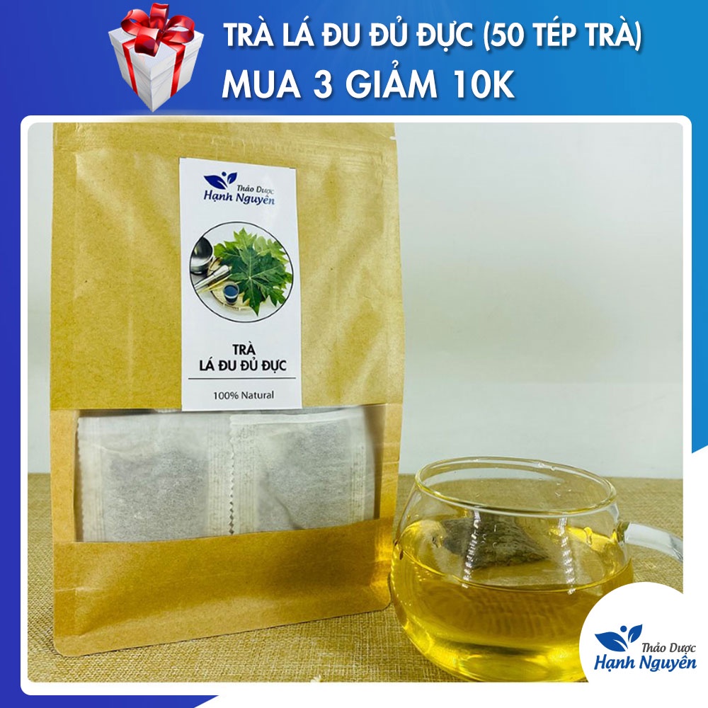 Trà Lá Đu Đủ Đực (Bịch 50 Túi Lọc)