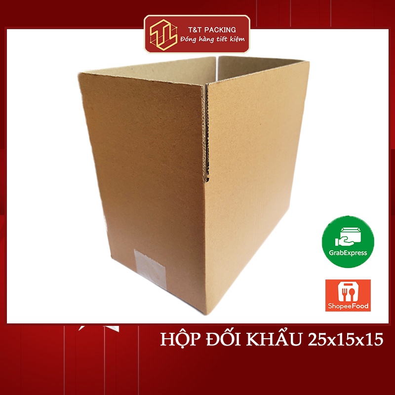 Combo 20 hộp 25x15x15 Hộp carton đóng hàng