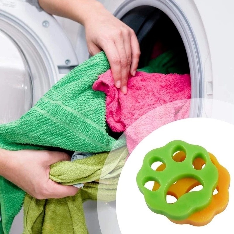 Dụng Cụ Làm Sạch Lông Thú Cưng Bằng Silicone Tái Sử Dụng Tiện Lợi