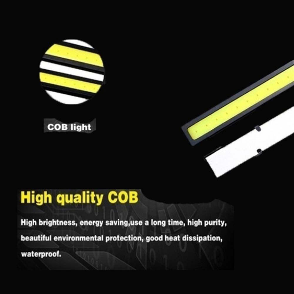 Đèn LED DRL 12V COB Linh Hoạt Chống Nước Chống Sương Mù Cho Xe Hơi