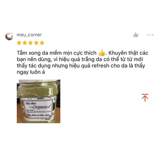 Bột tắm Organic