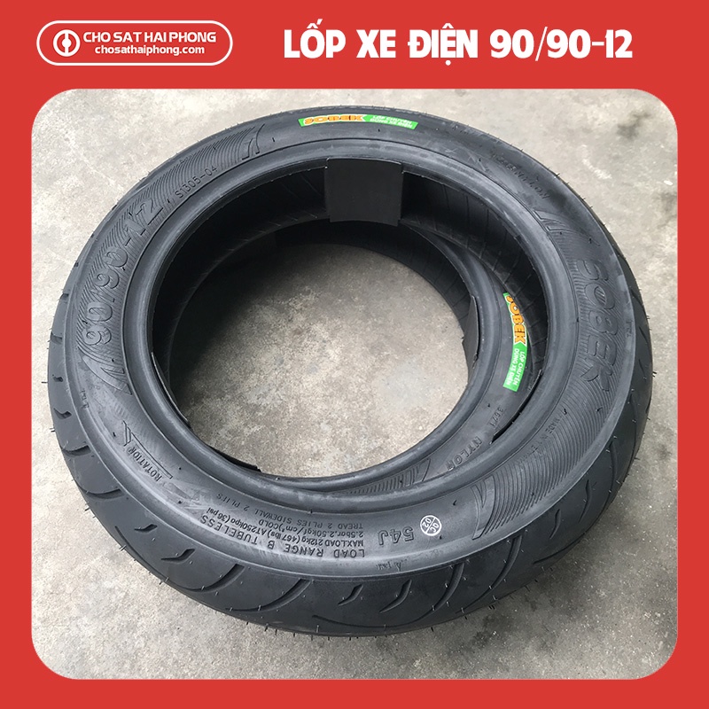 Lốp không săm xe điện size 90/90-12 - Chợ Sắt Hải Phòng Online