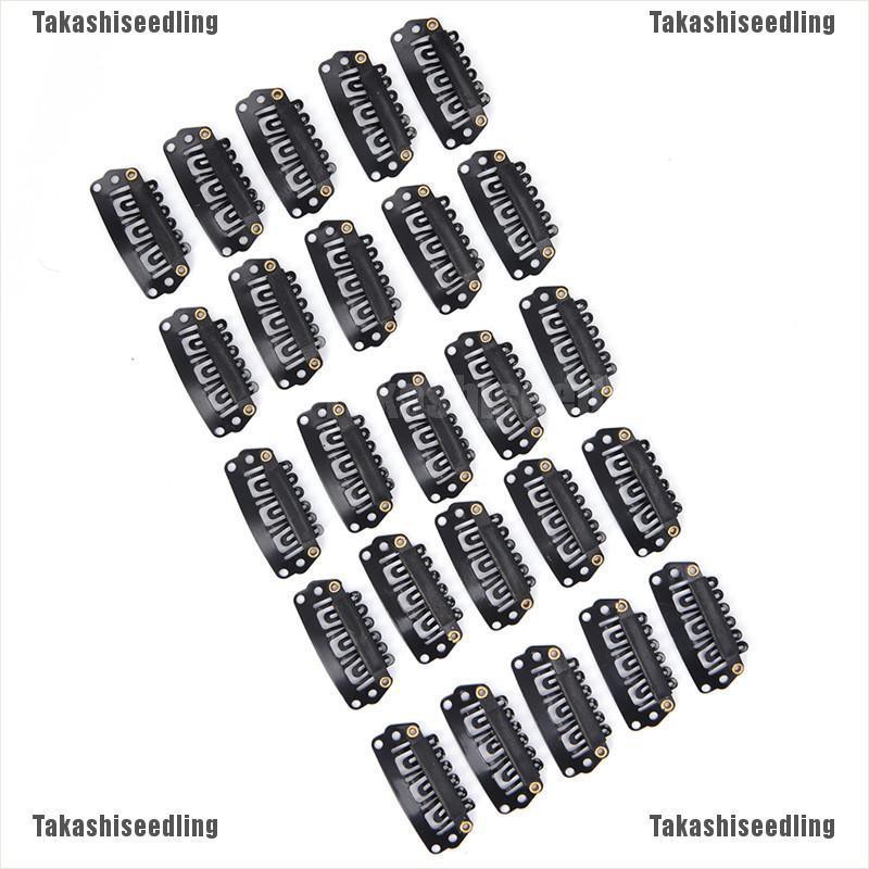 Bộ 40 Kẹp Tóc Giả Hình Chữ U Bằng Thép