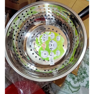 (Sale sốc) Sỉ rổ inox 36cm