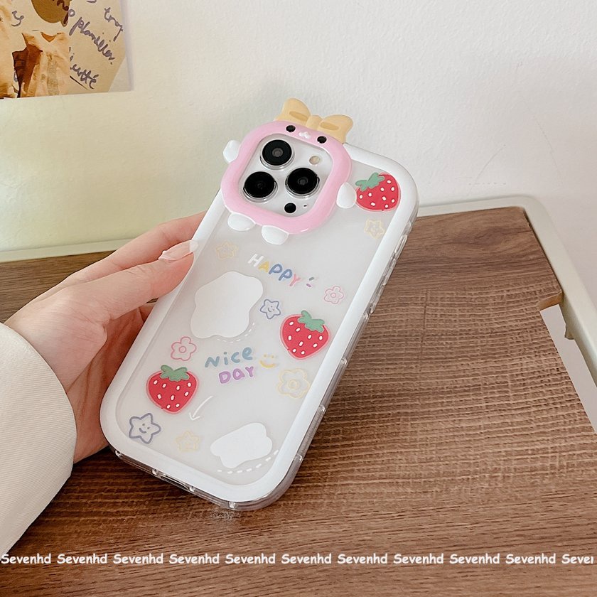 Ốp Điện Thoại Mềm Trong Suốt In Hình Quái Vật Cho iPhone 14 13 12 11 Pro Max Xs Max Xr X 7 8 6 6s Plus