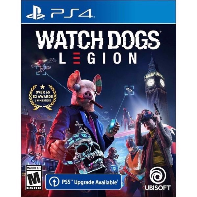 Đĩa Game PS4 : Watch Dogs Legion Nocover Likenew