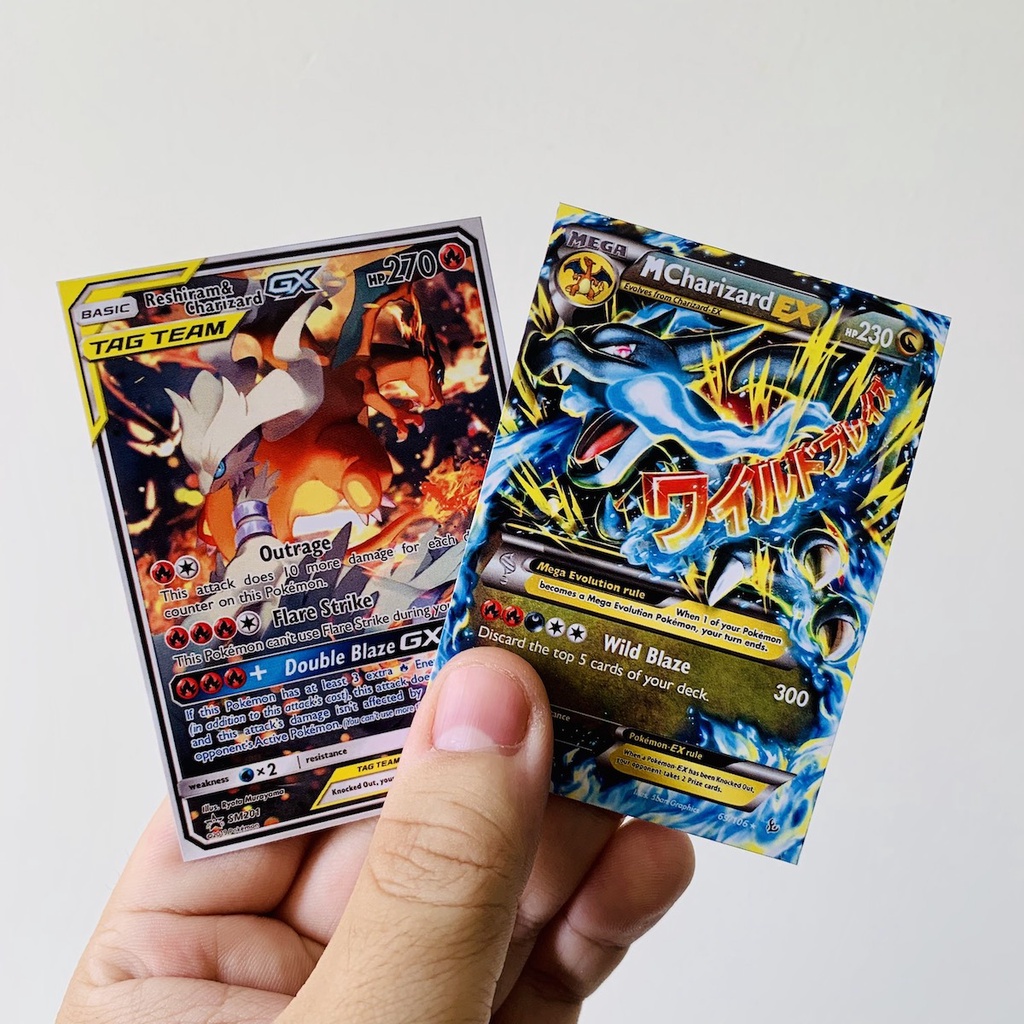 Combo bộ sưu tập thẻ bài Pokemon Charizard TẤT CẢ phiên bản đã phát hành