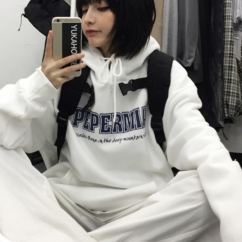 Áo hoodie unisex form rộng Nỉ Ngoại 2020 PEPERMIA nam nữ ullzang GIMMI