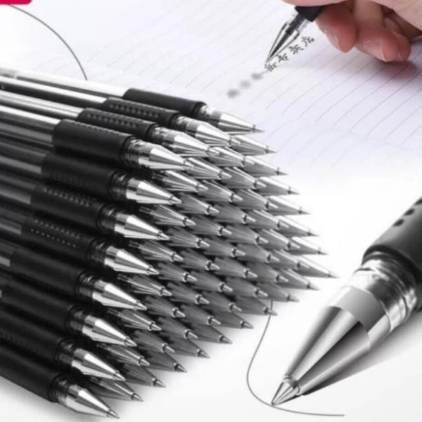 100 bút bi nước Tiện Ích Xanh ngòi 0.5mm viết chữ đẹp