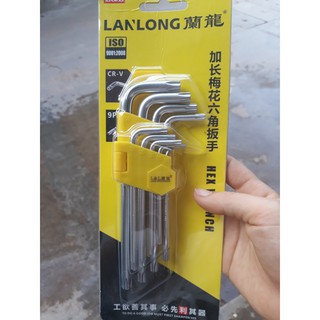 Bộ 9 lục lăng hoa thị