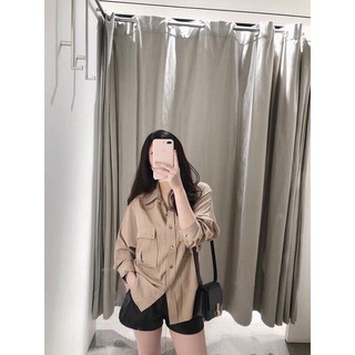 Áo sơ mi nữ dáng rộng
