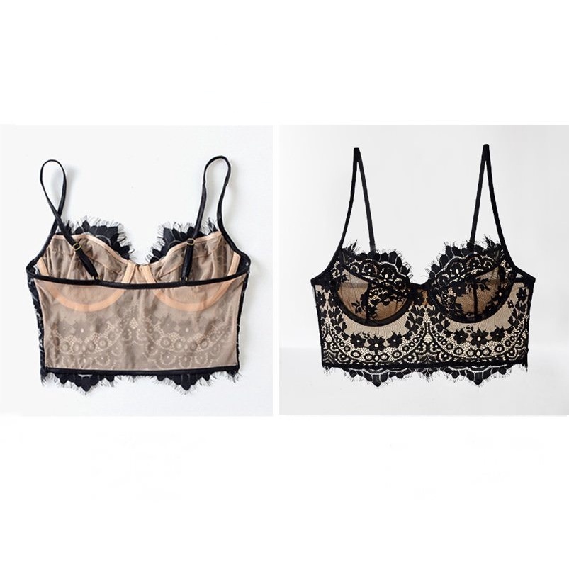 DUNEA Áo lót ren có mút đệm kiểu dáng quyến rũ