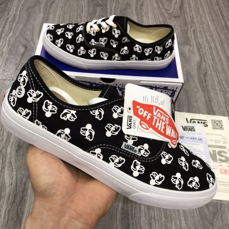Giầy vans in hình micky 36-43