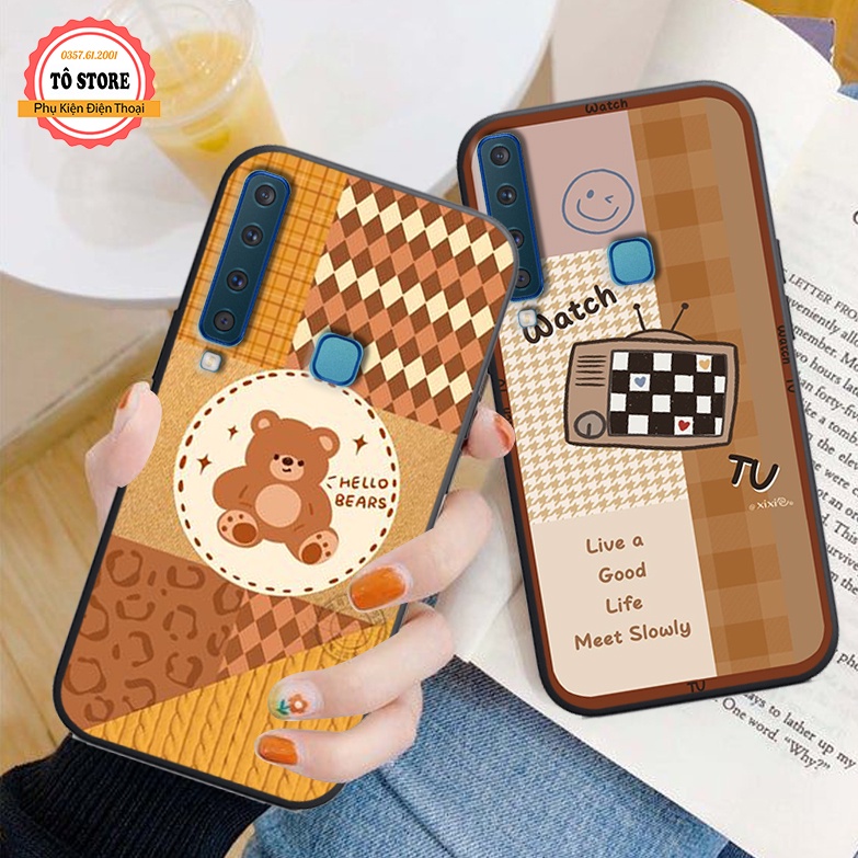 Ốp lưng Samsung Galaxy A9 2018 / Samsung A7 2018 / Samsung A8 Star in hình Gấu Be@r cá tính độc đáo