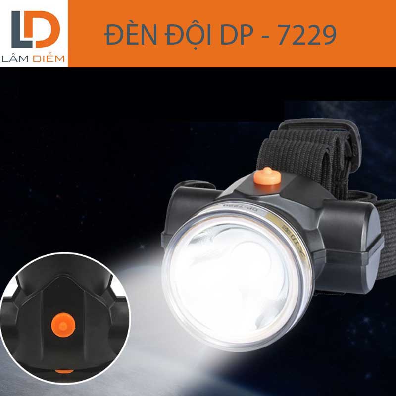 Đèn led đội đầu kín nước siêu sáng dp T1-7229