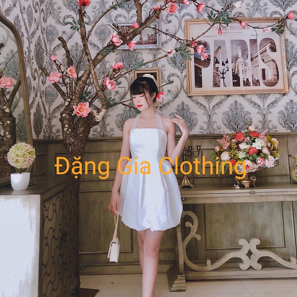 ĐẦM BÍ NƠ LƯNG XINH XẮN, ĐẦM ĐI TIỆC, ĐẦM NƠ LƯNG, ĐẦM NƠ CỔ | BigBuy360 - bigbuy360.vn