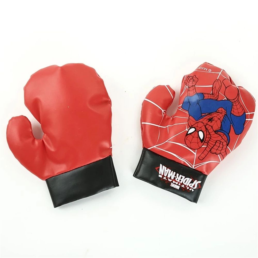 Bộ găng tay và bao cát boxing mini in hình người nhện độc đáo cho trẻ em