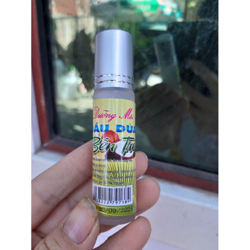 (tuyển sỉ) Dầu dừa lọ bi lăn môi nguyên chất 10ml