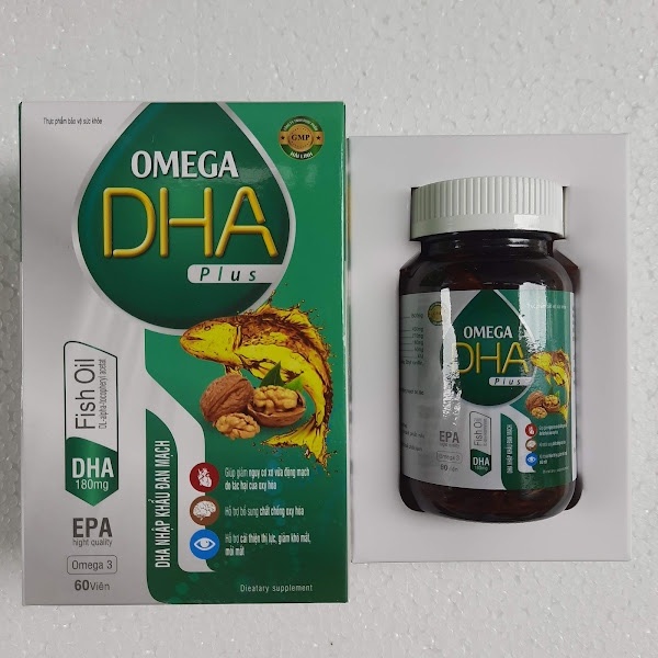 Viên uống OMEGA DHA PLUS - giúp bổ mắt, tăng cường thị lực
