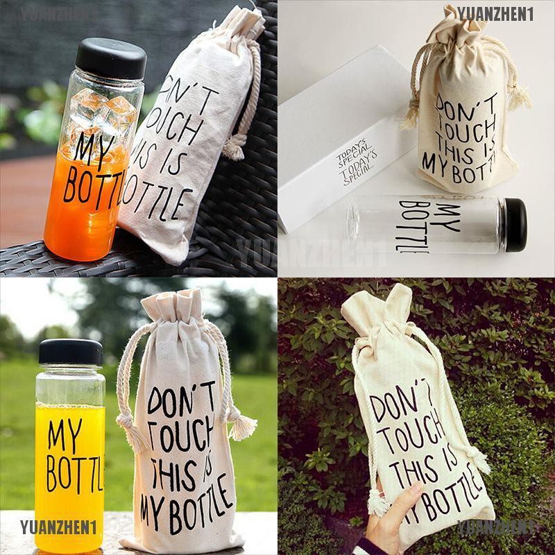 Bình Nước Trong Suốt My Bottle 500ML YUANZHEN1