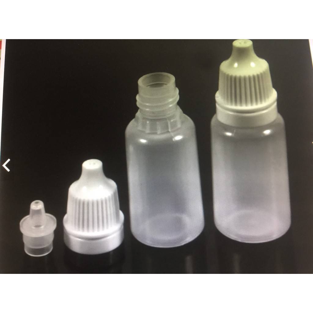 combo 100 vỏ lọ chai nhỏ mắt, lọ nhựa đựng nhỏ mắt, 10ml