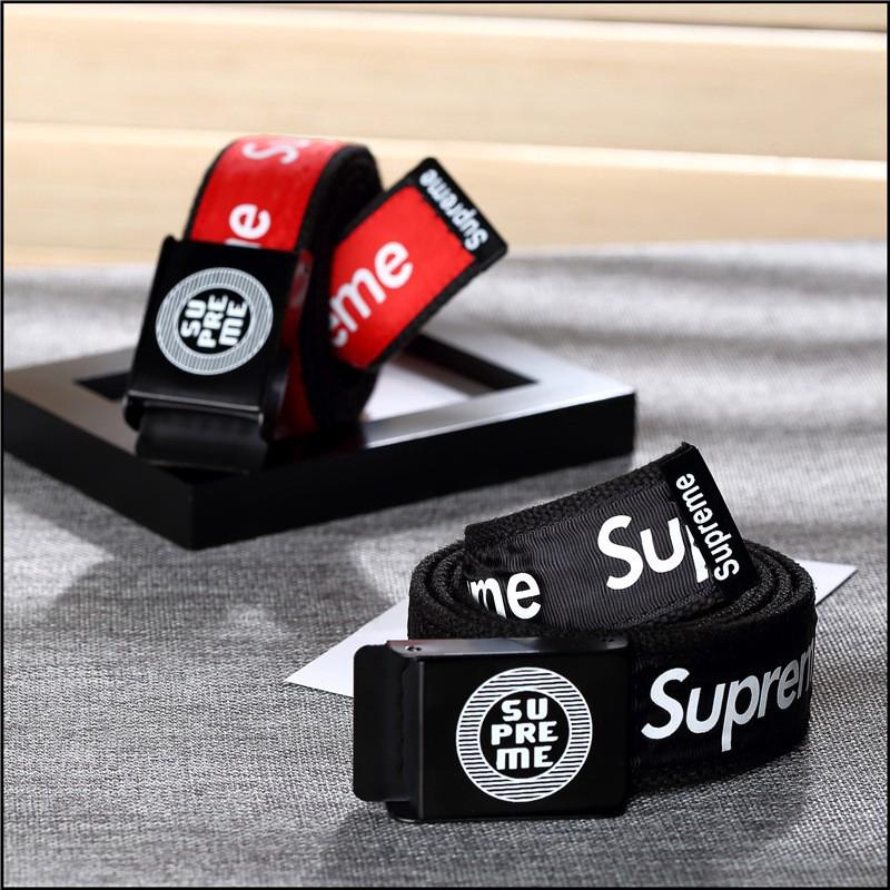 Thắt lưng canvas thời trang Unisex