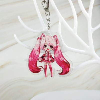 [CÓ QUÀ] Móc khoá Hatsune Miku Luo Tianyi Lạc Thiên Y Vocaloid siêu đẹp bằng acrylic mica