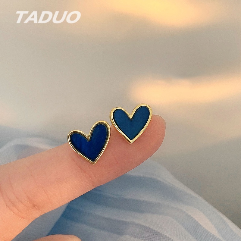 Khuyên Tai Trái Tim Phong Cách Hàn Quốc