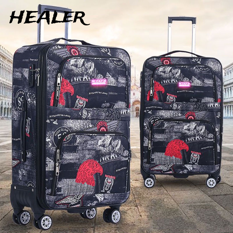 Vỏ Bọc Va Li Kéo 20 inch 30 inch Bằng Vải Oxford Bền Bỉ Thông Dụng Cho Bé Trai Và Bé Gái