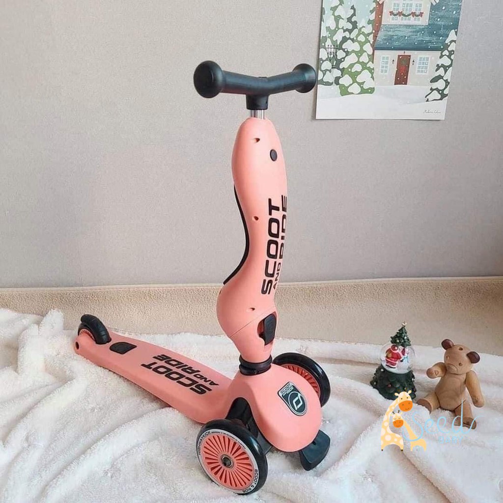 Xe trượt 2in1 Scoot and Ride Highwaytrick 1 cho bé 1-5 tuổi - SEED BABY