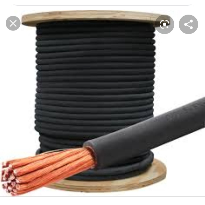 Dây cáp hàn 16 _ 25_ 35 Hàn Quốc đồng nguyên chất 100% dẻo mềm